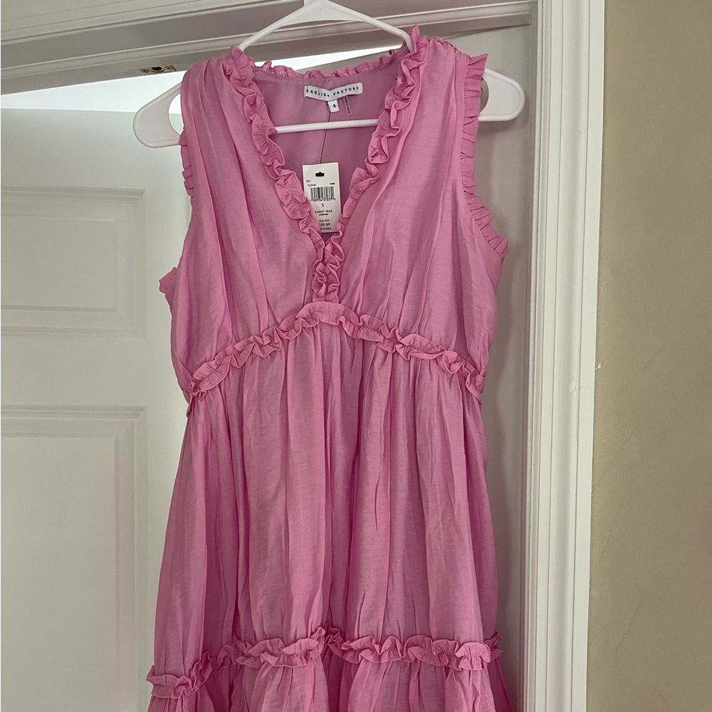 Pink sundress by English Factory from Saks off Fifth